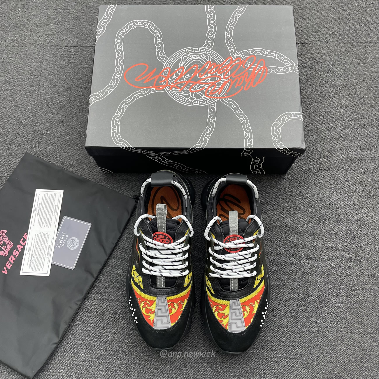 Versace Chain Reaction Sneaker (3) - newkick.vip